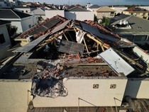 Rumah di Ashkelon Ini Hancur Terkena Hantaman Roket Hamas