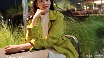 Jadi bagaimana kemampuan foto malam Galaxy A34? Foto: Adi Fida Rahman/detikINET
