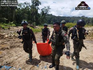 Aparat TNI-Polri Gugur Akibat Serangan KKB Naik Nyaris 2 Kali Lipat di 2023
