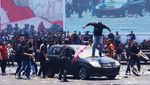 Puluhan Ribu Petugas Gabungan di Jatim  Gelar Sispamkota