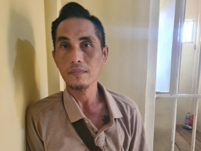 Tampang oknum LSM yang peras kepsek SD di OKU Timur