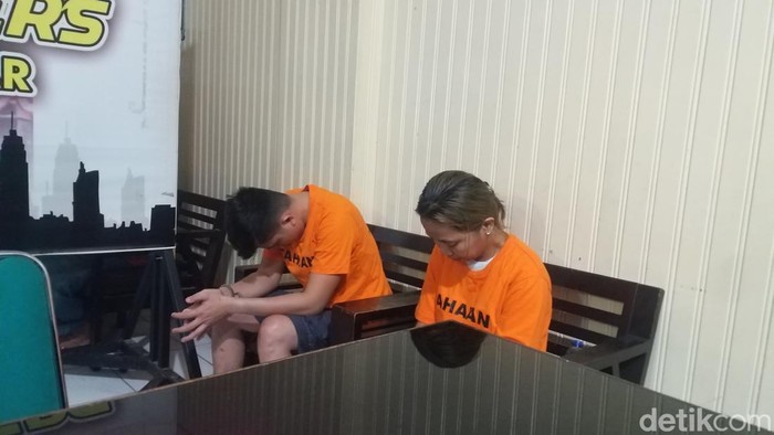 Tampang pelaku yang memaksa SPG di Makassar aborsi hingga tewas.