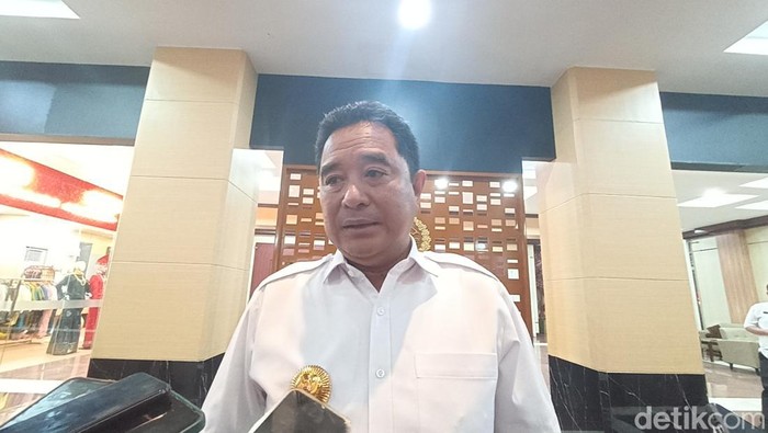 Penjabat (Pj) Gubernur Sulawesi Selatan (Sulsel) Bahtiar Baharuddin.