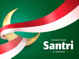 Poster Hari Santri 2025 Siap Pakai, Yuk Bagikan!