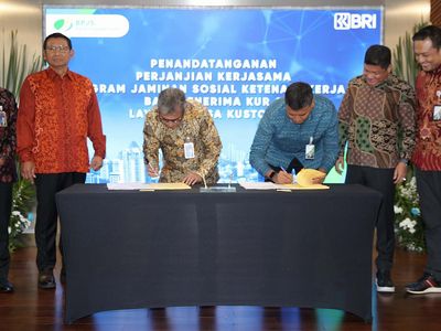 Debitur KUR BRI Dapatkan Perlindungan BPJS Ketenagakerjaan