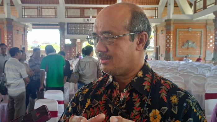 Direktur Pengembangan Pendanaan Pembangunan pada Deputi Pendanaan Pembangunan Kementerian PPN/Bappenas, Sri Bagus Guritno. (Chairul Amri Simabur/detikBali)