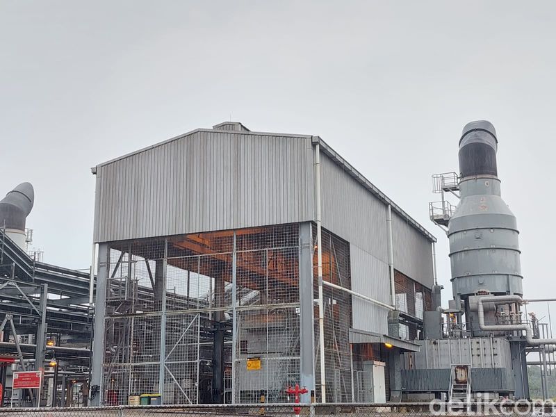Fasilitas Betara Gas Plant (BGP) yang dioperasikan PetroChina International Jabung Ltd. di Kecamatan Betara, Kabupaten Tanjung Jabung Barat, Provinsi Jambi