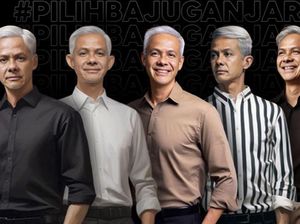 Ganjar Ajak Netizen Vote Outfit Buat Kegiatan Kampanye