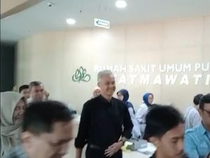 Ganjar soal Mahfud: Tunggu Beberapa Menit