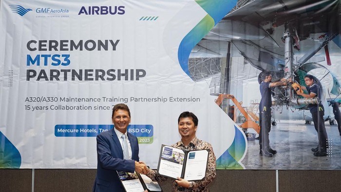 GMF perpanjang kerja sama dengan Airbus