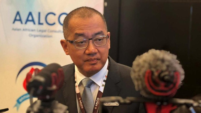Forum Asian African Legal Consultative Organization (AALCO) tengah digelar di Bali. Salah satu yang dibahas adalah upaya memberantas illegal fishing.