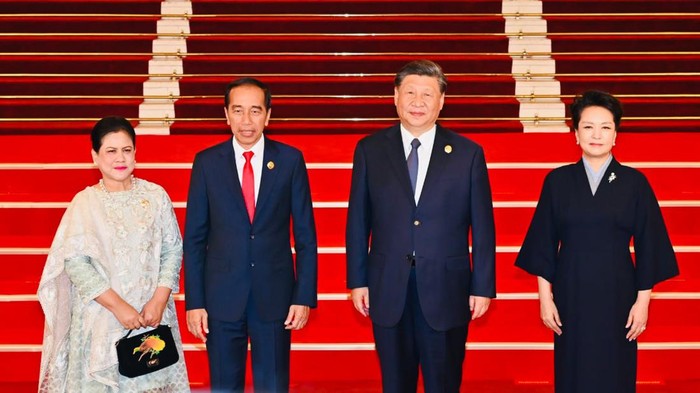 Jokowi Bertemu Xi Jinping di Beijing (dok Biro Pers Setpres)