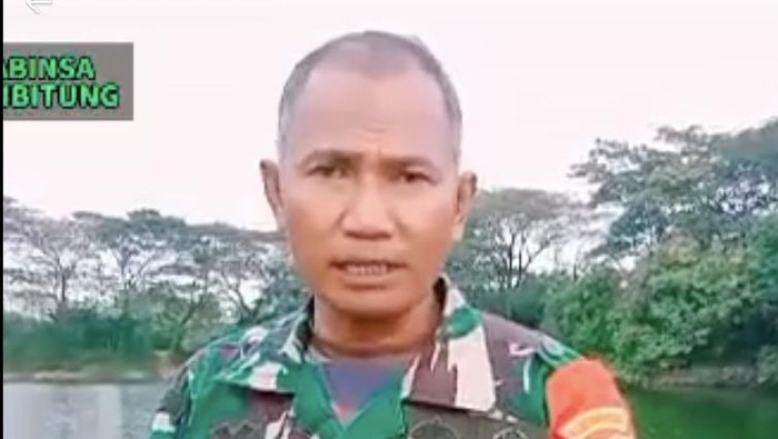 Keramba apung yang dibikin Sertu Mundi di Cibitung