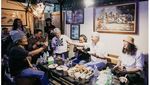 Keseruan Ganjar Pranowo Saat Liwetan hingga Cicip Durian