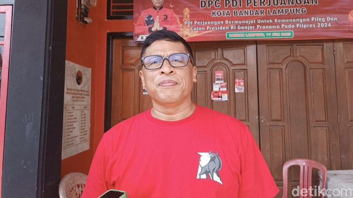 Ketua DPC PDIP Bandar Lampung, Wiyadi.