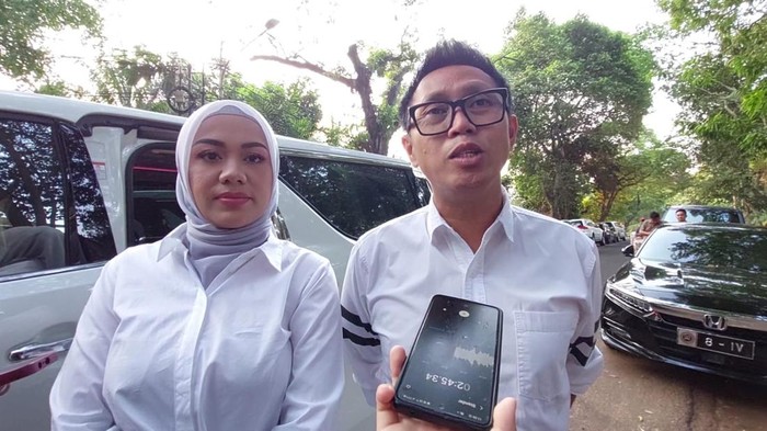 Ketua DPP PAN Zita Anjani dan Ketua DPW PAN Eko Patrio (Rumondang-detikcom)