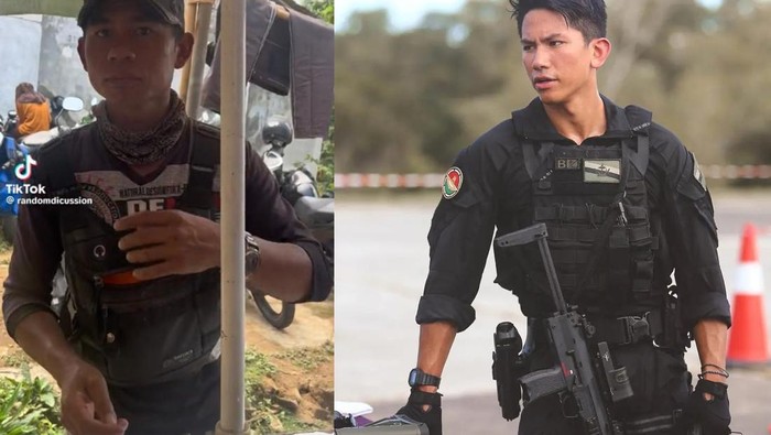 Kocak! Netizen Kompak Sebut Pedagang Papeda Ini Mirip Pangeran Mateen