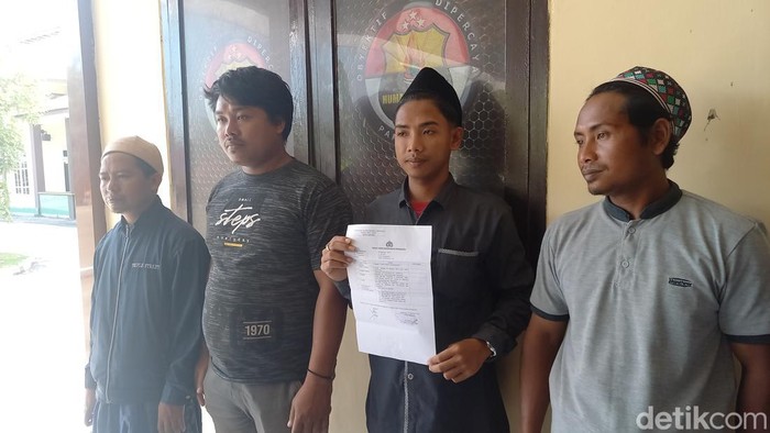 Korban pemukulan Sekdes di Sampang saat melapor