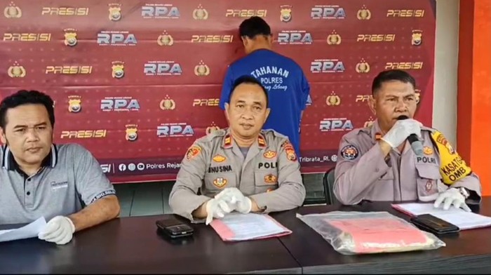 Menantu di Rejang Lebong cabuli adik ipar dan rekam mertuanya saat mandi.