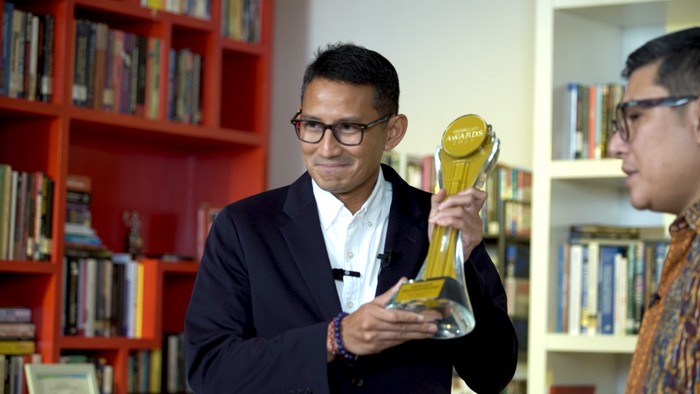 Menteri Pariwisata dan Ekonomi Kreatif (Menparekraf) Sandiaga Uno