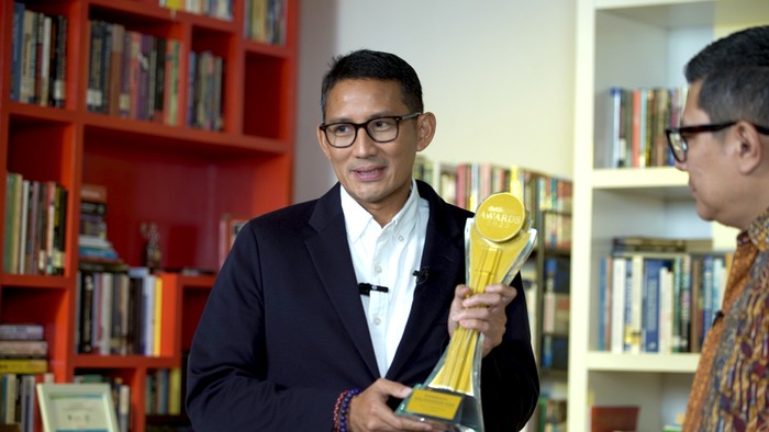 Menteri Pariwisata dan Ekonomi Kreatif Sandiaga Uno