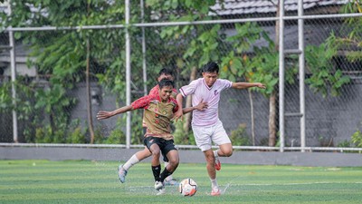 Milenial Banjarmasin Gelar MiniSoccer, Dukung Gibran Jadi Cawapres
