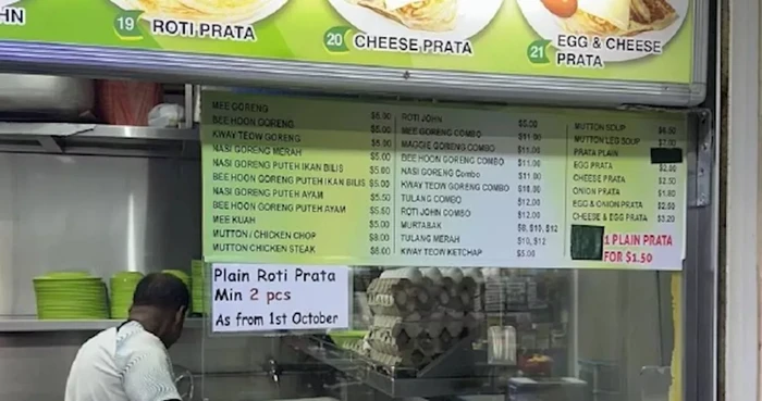 Pembeli ngeluh harga roti prata kemahalan