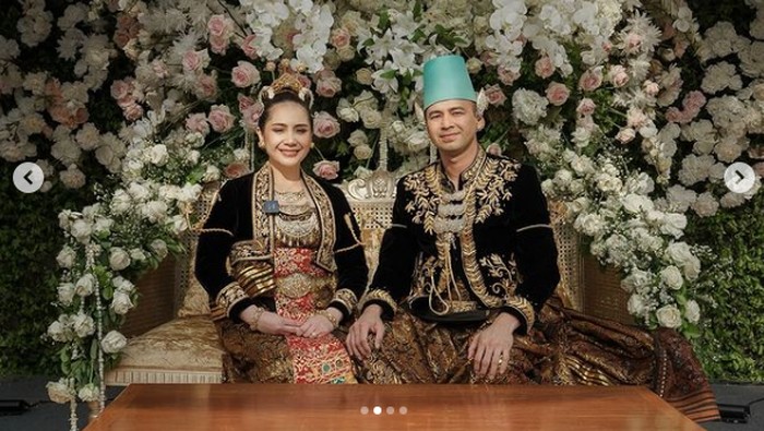 Raffi Ahmad dan Nagita Slavina menikah lagi.