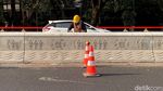 Pembatas Flyover Mochtar Kusumaatmadja Dipasangi Ornamen Khas Sunda