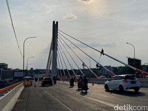 Flyover Mochtar Kusumaatmadja Ditutup Saat Malam Tahun Baru