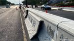 Pembatas Flyover Mochtar Kusumaatmadja Dipasangi Ornamen Khas Sunda