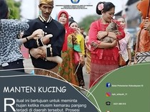 Memohon Hujan Pakai Ritual Unik, Namanya Manten Kucing