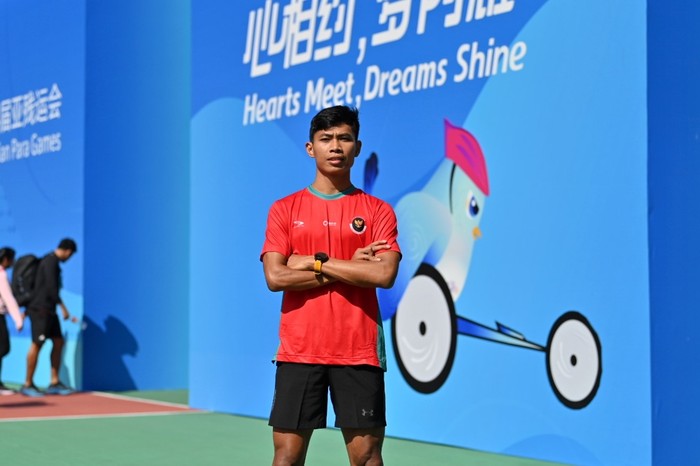 Saptoyogo di Asian Para Games 2023.