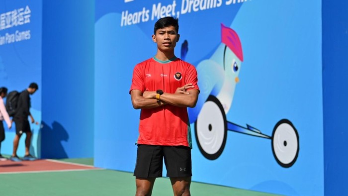 Saptoyogo di Asian Para Games 2023.