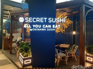 Secret Sushi, Restoran AYCE Sushi dengan Ambience Modern yang Instagrammable