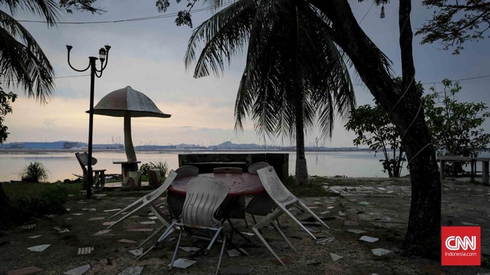 Sisa-sisa Gemerlap Las Vegas RI di Marina City Batam