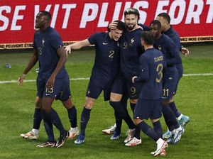 Hasil Prancis Vs Skotlandia: Les Bleus Menangi Laga Persahabatan 4-1