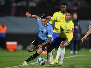 Uruguay Vs Brasil: Nunez Cemerlang, La Celeste Menang