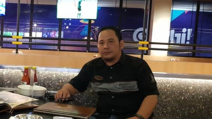 Wakil Ketua Bidang Ideologi dan Kaderisasi PDIP Sulsel Muhammad Iqbal Arifin.