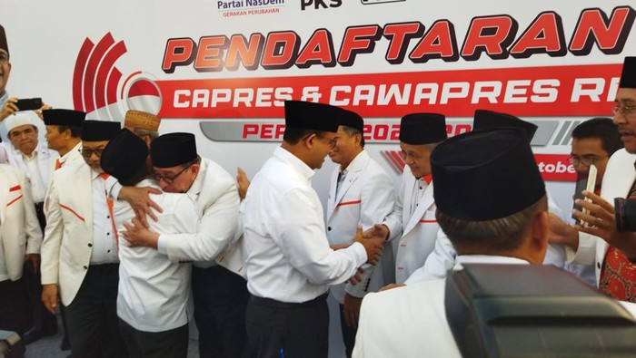 Anies Baswedan dan Cak Imin ke PKS (Kurniawan-detikcom)