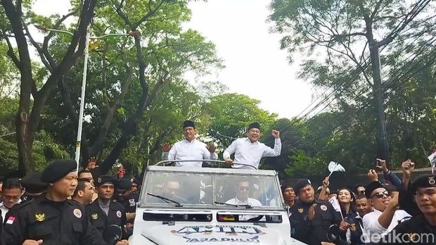 Anies-Cak Imin ke KPU RI