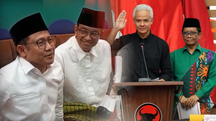 Paslon Anies Baswedan-Muhaimin Iskandar dan Ganjar Pranowo-Mahfud Md berencana mendaftar ke KPU pada hari ini, Kamis 19 Oktober 2023.