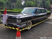 Mobil Dinas Sukarno Pemberian John F. Kennedy Antar Ganjar ke KPU