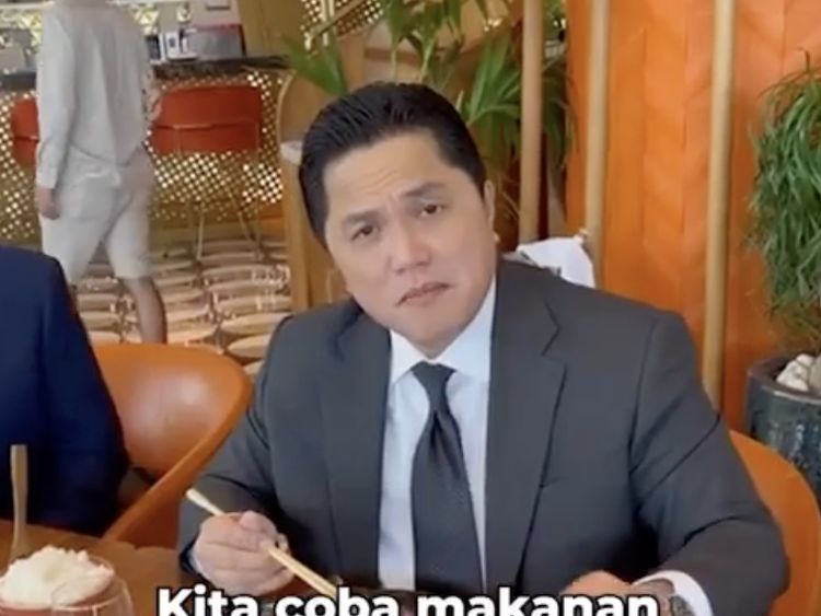 Erick Thohir Digadang Jadi Cawapres Prabowo, Ini Momen Kulinernya!