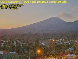 Status Gunung Slamet Waspada, Radius Jarak Aman 2 Km dari Puncak