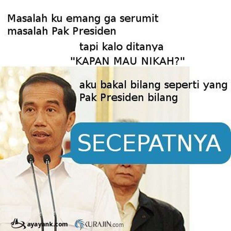 Ide Jawaban Kalau Ditanya Kapan Nikah Sudah nggak zaman nanya kapan nikah ke orang lain. Kalau kamu sering dijadikan target pertanyaan ini, berikut ini ide untuk menjawabnya.