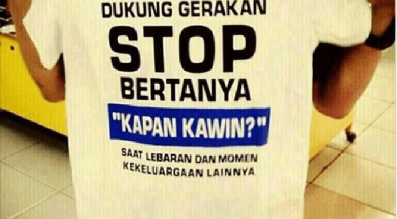 Sudah nggak zaman nanya kapan nikah ke orang lain. Kalau kamu sering dijadikan target pertanyaan ini, berikut ini ide untuk menjawabnya.