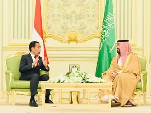 Di Hari Santri 2023, Jokowi Cerita Lobi MBS Dapat Tambahan Kuota Haji