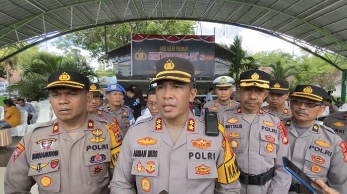 Kapolres Parepare, AKBP Arman Muis.