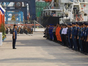 Latihan Gabungan, Begini Simulasi Atasi Kecelakaan Tumpahan Minyak di Laut